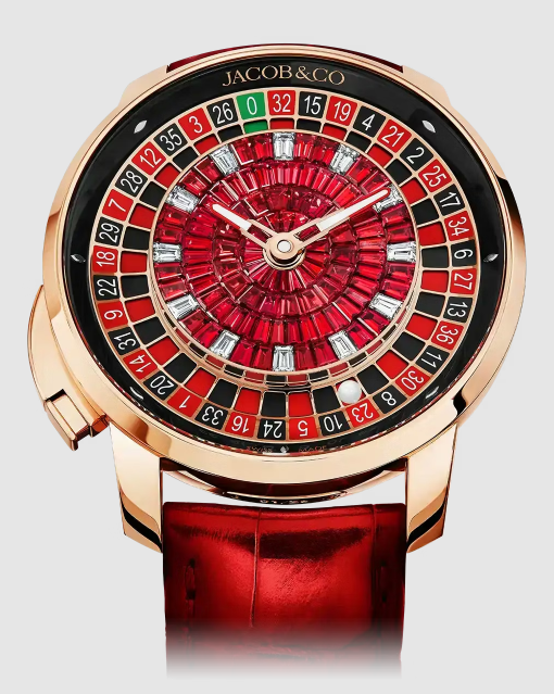 Jacob & Co casino tourbillon RUBIES replica watch CA100.40.AB.BB.A
